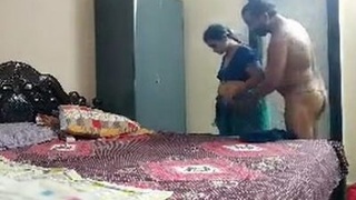 Indian couple shares romantic moments and sexual encounters in village setting