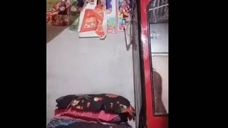 Village girl indulges in self-pleasure