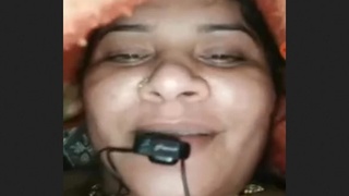 Village wife from India records explicit video of herself