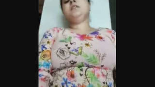 Desi farm girl with curvy figure has tight shaved pussy