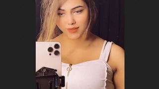 Muslim woman's intimate bath without clothes