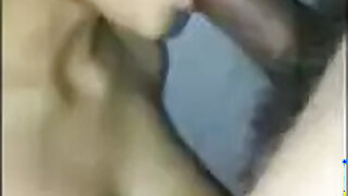 Super pretty Indian girl Desi gives a blowjob