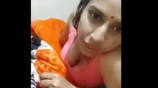 Indian spouse performing on Tango live platform