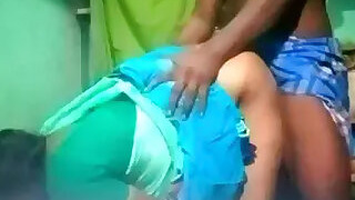 Indian aunt shot in the back