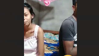 Aroused Sri Lankan couple engages in explicit acts on camera with their unconventional clan