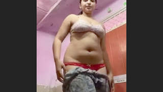 Combined video of seductive Indian woman bathing