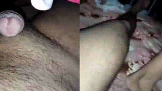 Indian wife on top of her husband for intimate encounter