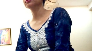 Hindi-speaking sister's first anal encounter with uninterested brother