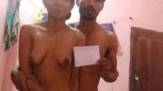 Indian couple shares intimate moments in regular videos