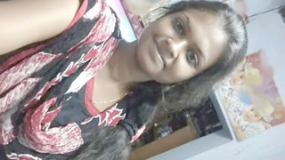 Village girl's nude performance