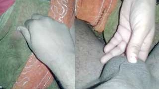 Indian village woman Rita Sosi gives oral pleasure to her brother-in-law