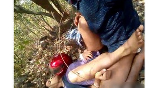 Desi couples record themselves having sex in the woods