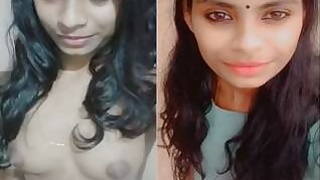 Pretty Girl Mallu Shows Tits and Pussy Part 2