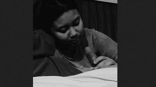 Stunning Assamese girl performs a sensual oral sex act