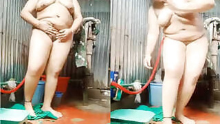 Horny Buddy Bathing Part 1