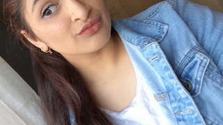 Indian beauty reveals all for her boyfriend in latest video