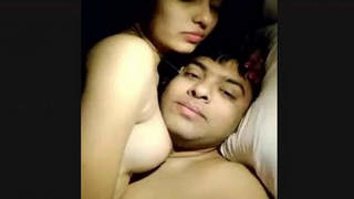 Freshly married Indian couple's scorching sexual chemistry