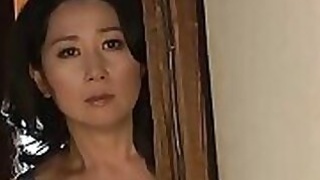 Cock-hungry Japanese mother wife Lili Langgerian masturbating