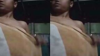 Desi Girl Shows Her Tits Pussy Lover Part 4