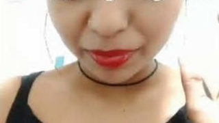 Indian girl reveals herself on video call