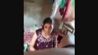 An Indian pair engages in intense lovemaking in a rural setting