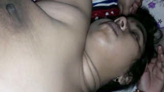Naked bhabi caught while sleeping