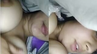 Horny girl with tits Part 1